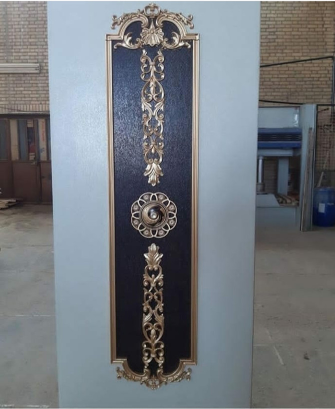 درب ضد آب طرح دار